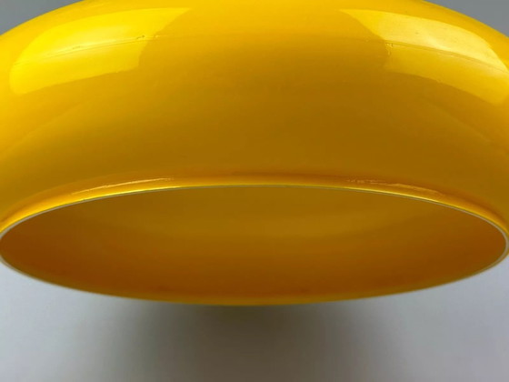 Image 1 of Lampada da soffitto anni '60-'70, lampada a sospensione, plastica, metallo cromato, design spaziale
