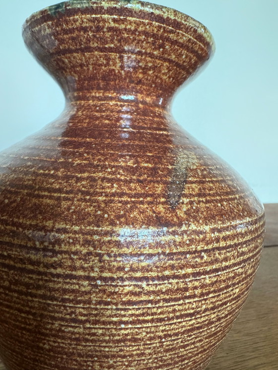 Image 1 of Vase Keramik Accolay 60er Jahre