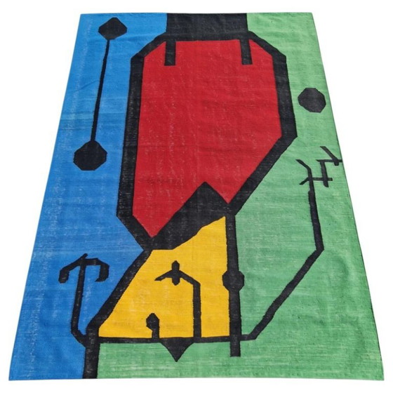Joan Miró "De geboorte van de dag" Handgeweven wandtapijt | Hedendaags 251 × 175 cm (99 × 69 inch) (photo 5 of 9)