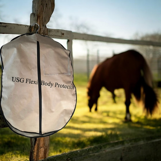 Image 1 of BRAND NEW: USG Flexi Kids Body Protector - Horse Riding Size M - Level 3