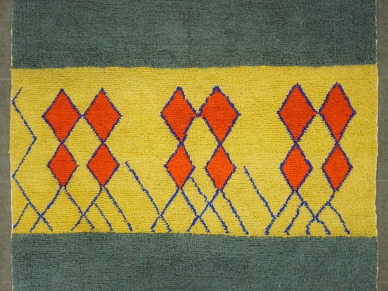 Image 1 of Berber tapijt - 325 cm x 216 cm - gekleurde wol