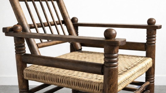 Image 1 of Charles Dudouyt Art Deco armchair, 1940