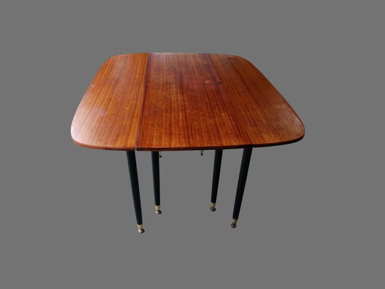 G-Plan Librenza Tola & Black Dining table – E. Gomme – 1950s/60s – G Plan, Wood (photo 3 of 5)