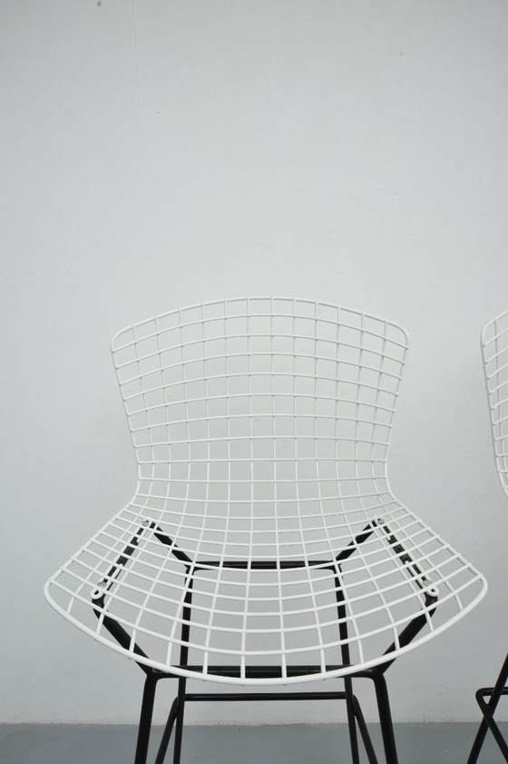 Image 1 of 2x Bertoia Bar Stool by Harry Bertoia for Knoll International (1952)