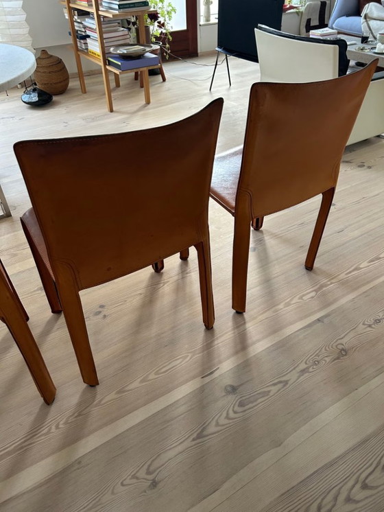 Image 1 of Sedie Cassina Mario Bellini Cab 412 Set 4