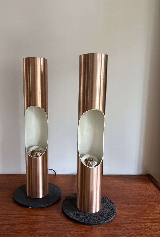 Rare Lampade da Tavolo Raak Fuga Solo D2069 – Metal (photo 7 of 15)