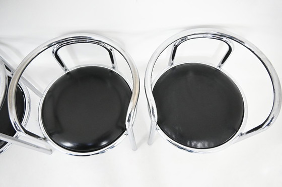 Image 1 of "Locus Solus" Chairs by Gae Aulenti for Poltronova, 1960s, set of 6