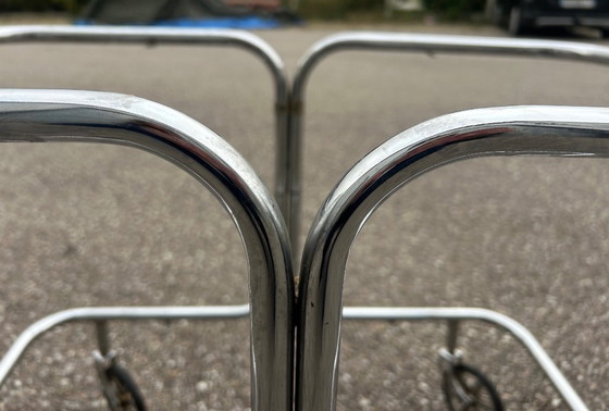 Image 1 of barra di rotolamento cromata 1970