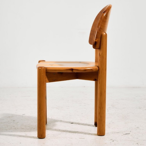 Image 1 of MK10156 Esstischgarnitur aus Kiefernholz von Rainer Daumiller für Hirtshals Savvaerk, 5er-Set