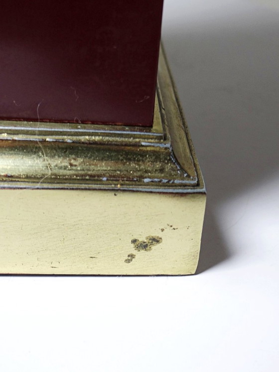 Large Vintage Le Dauphin Vérone Brass Table Lamp, 1970s (photo 11 of 15)