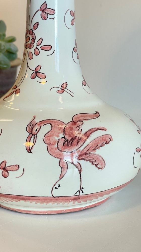 Image 1 of LAMP Faïencerie du MATET Frankrijk Vintage