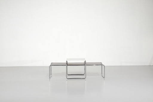 Couchtisch Laccio von Marcel Breuer für Gavina - 1970er Jahre