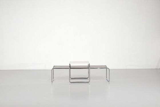 Image 1 of Tavolino Laccio di Marcel Breuer per Gavina - anni '70