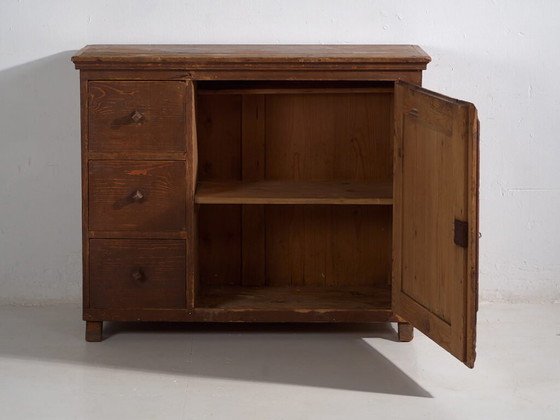 Grande cassettiera antica (c.1920) – Cassettiere, Rustic (photo 17 of 40)