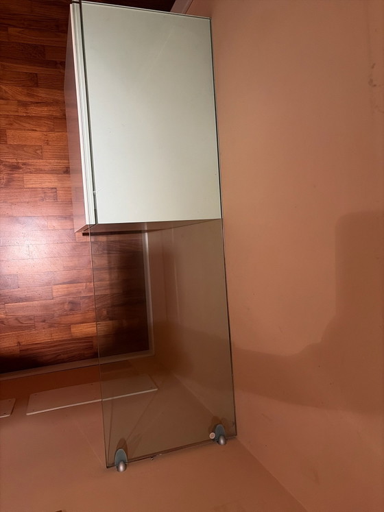 Mobiletto ingresso bianco in vetro – Armadi contenitori, Legno (photo 5 of 5)