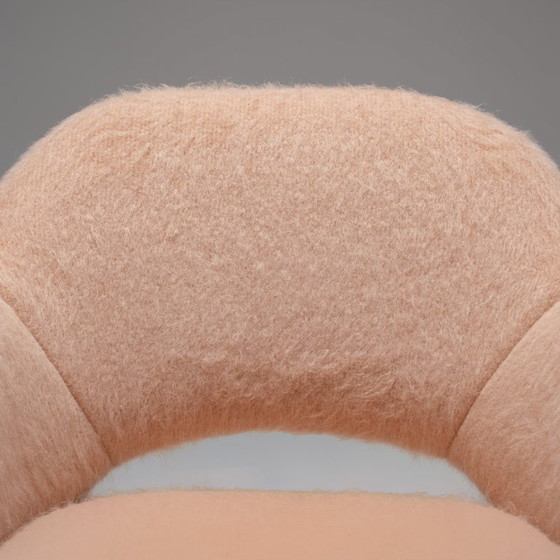 Image 1 of Esszimmerstuhl Modell 71 in Rosa von Eero Saarinen für Knoll, 2er-Set