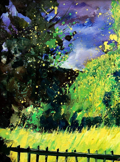 Una vecchia recinzione