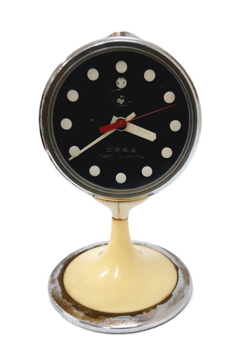 Vintage Chinese Mechanical Alarm Clock