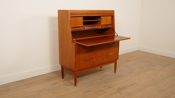 Image 1 of Secrétaire vintage | Erling Torvits | Teck | 104 cm