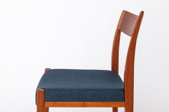 Image 1 of 1 of 2 Yngve Ekström Kontiki Chair for Hugo Troeds, Swedish Mid Century Teak Dining Chair 1960s, Vintage Scandinavian Design
