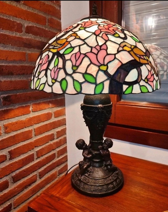 Tiffany Lamp Magnolia Model – Table lamps, Crystal (photo 3 of 13)