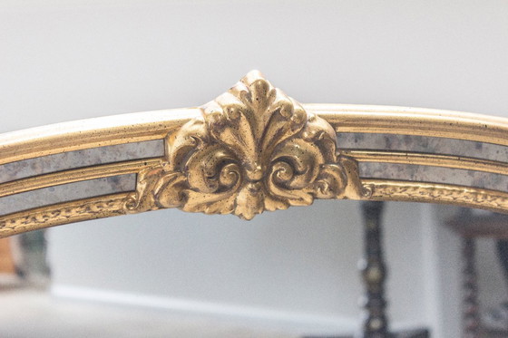 Image 1 of Specchio vintage DeKnudt "Legend" - Stile Hollywood Regency / Barocco - 129x89 cm