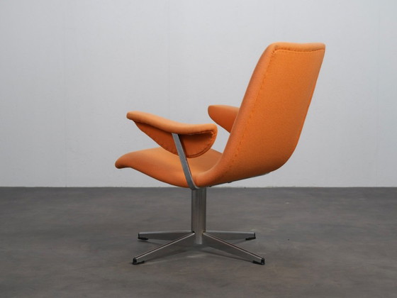 Fauteuil pivotant Space Age de Goldsiegel, Allemagne, années 1960 – Wool (photo 5 of 9)