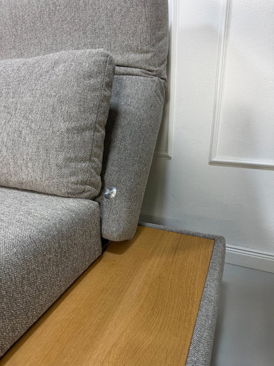 Image 1 of Brühl Moule Large Sofa Grey Sleeper Sofa Sleeping Function Multifunctional