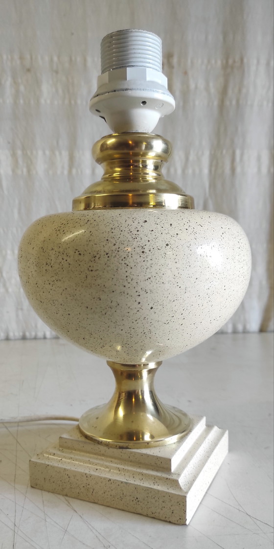 Image 1 of Designer lamp base by Le Dauphin - mid-20th century