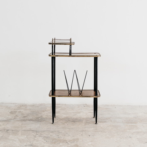 Tavolino Portariviste Mid-Century 1950’s Design Vintage
