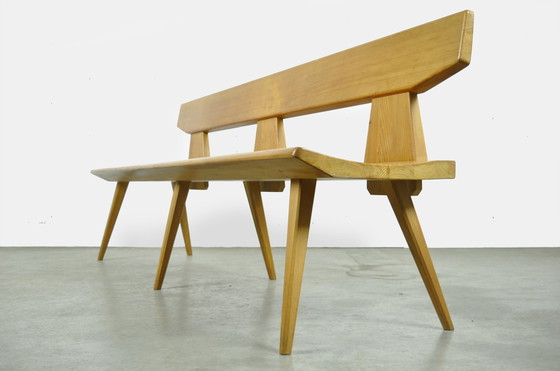 Image 1 of Dänische handgefertigte Vintage-Bank von Jacob Kielland-Brandt, 1960er Jahre