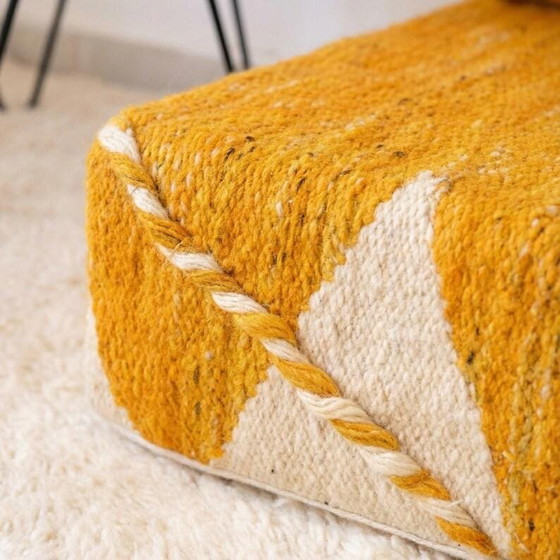 Handgefertigtes marokkanisches Bodensofa – Geschenke, Cotton, Textile (photo 5 of 10)