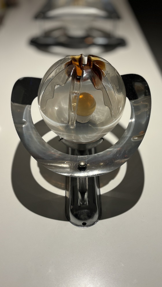 Image 1 of 60'S Murano Glass Wall Lamp For Mazzega Set/2