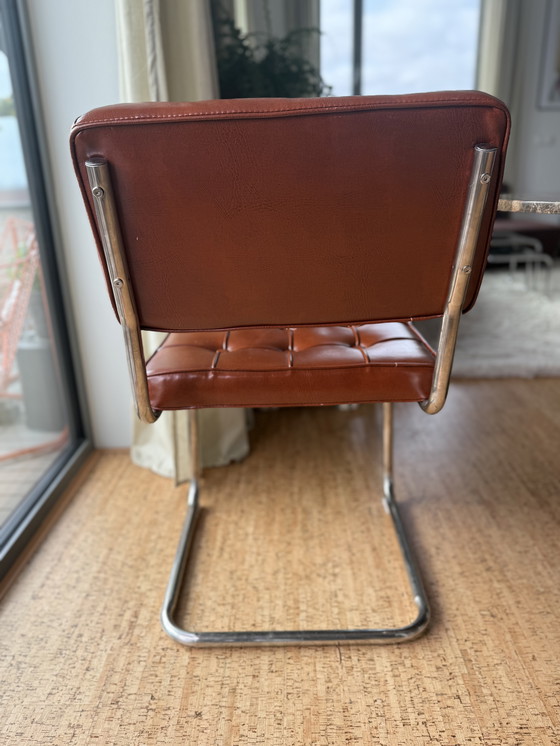 Image 1 of Set di 4 sedie vintage Bauhaus con struttura tubolare - anni '70