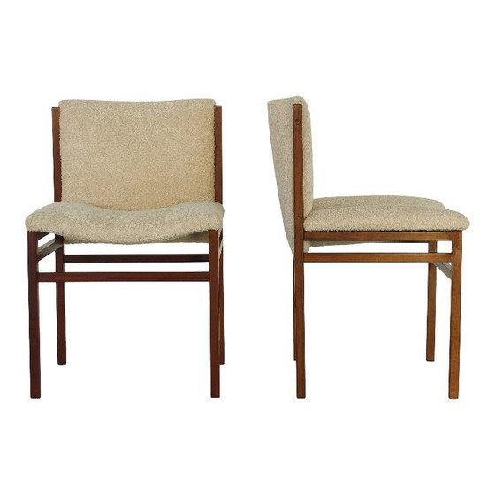 Image 1 of 6x eetkamerstoelen van Tito Agnoli voor Cinova, Italië, jaren 60