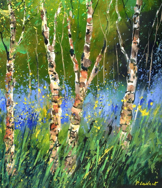 Aspentrees – P. Lodert, Kunst, Canvas (photo 4 of 5)