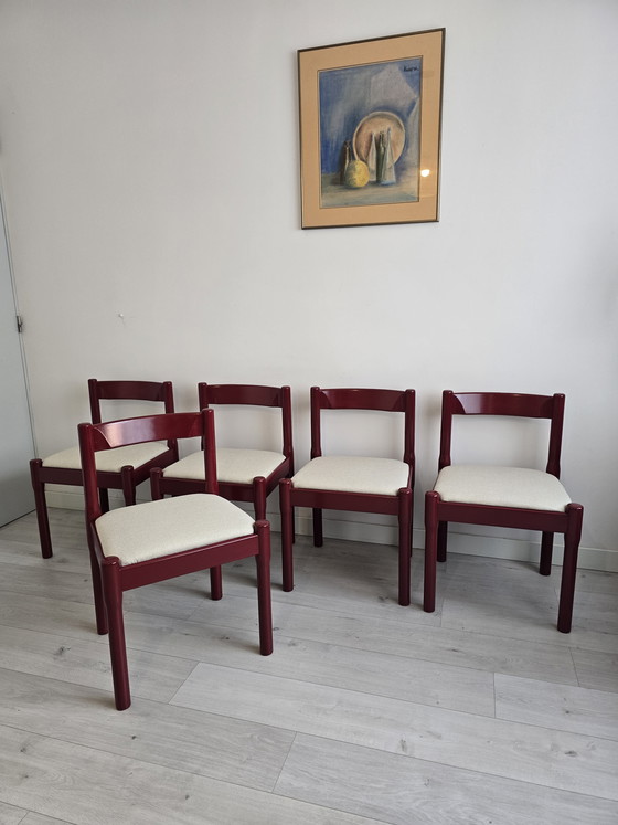 Image 1 of 5 × cassina stoelen door vico megistretti