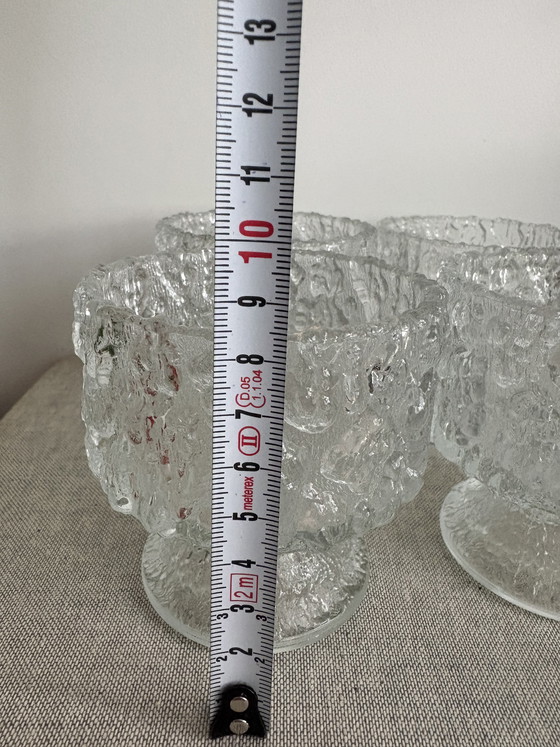 Image 1 of verres à vin coupes glacées Iitala Aslak Tapio Wirkkala vintage