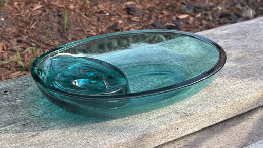 Spanisches Design Joaquin Berao Schmuckschale Glas Türkis