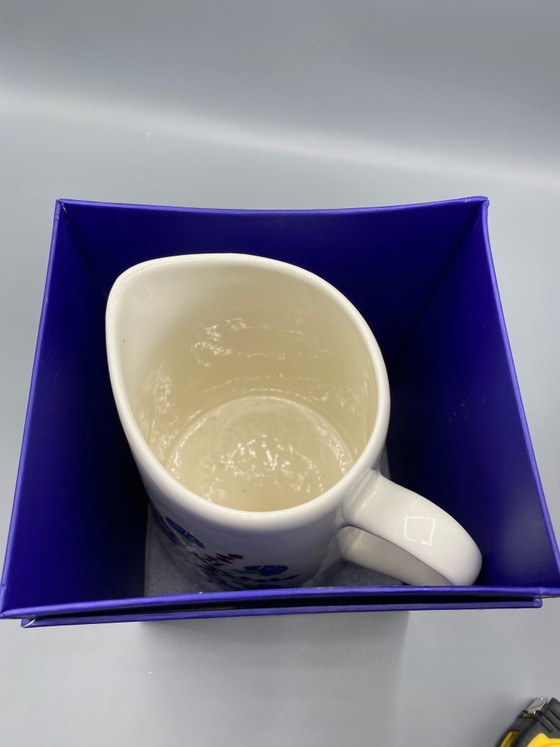 Grote Limoges porseleinen kan met veelkleurige bloemversiering – Manoï House – Decoratieve objecten, Porcelain (photo 6 of 6)