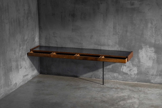 Image 1 of Consola de pared modernista, Francia, década de 1960