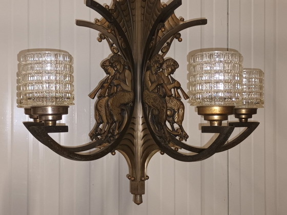 Lustre antique unique – Bronze (photo 9 of 13)