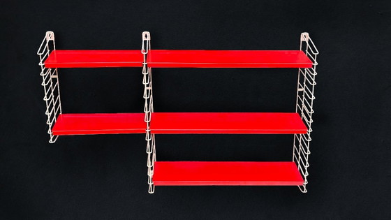 Image 1 of Perchero de pared Tomado rojo blanco Adriaan Dekker