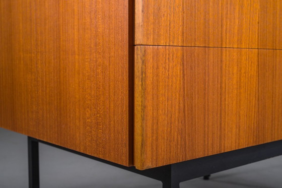 Image 1 of Teakholzschrank von Dieter Waeckerlin für Behr Möbel, Deutschland, 1960er Jahre