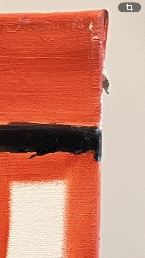 Image 1 of Pintura moderna de Pieter Boxman de 1990, Construyendo escaleras, puentes II