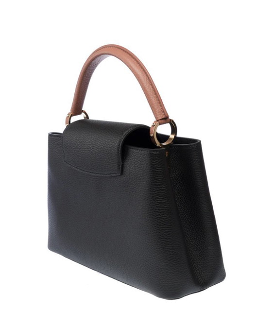 Image 1 of Borsa LOUIS VUITTON Capucines in Cuir Noir - 103320