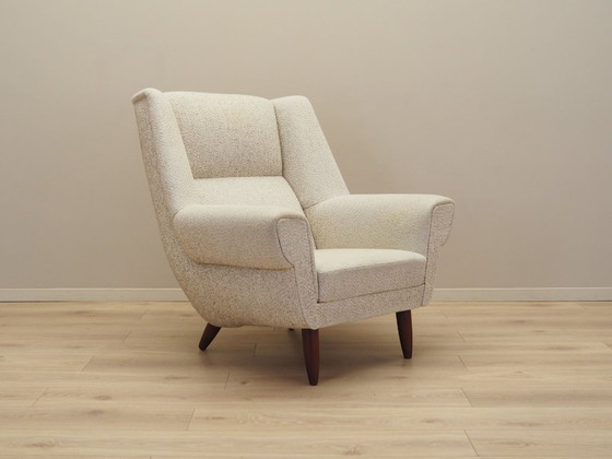 Image 1 of Poltrona beige, design danese, anni '70, produzione: Danimarca