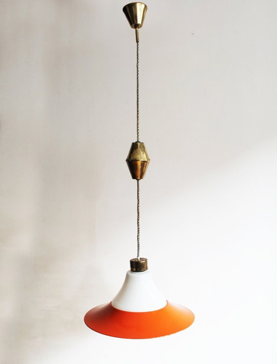 Image 1 of Vintage 1960s Adjustable Ceiling Lamp