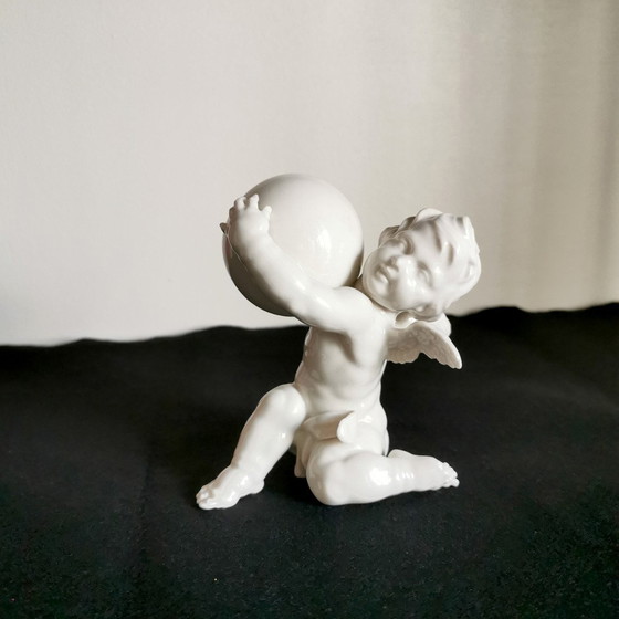 Image 1 of Algora porseleinen engel