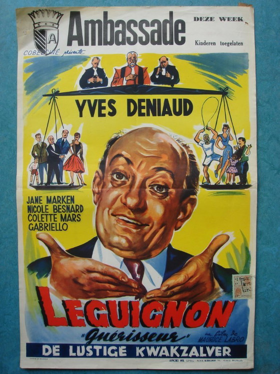 Image 1 of Partij originele filmposters uit de jaren 50-60